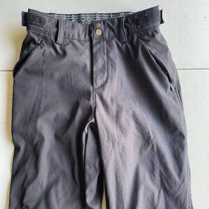Gerry Womens XS Black Snow Pants Insulated Ski Snowboard Pants Charcoal Grey
